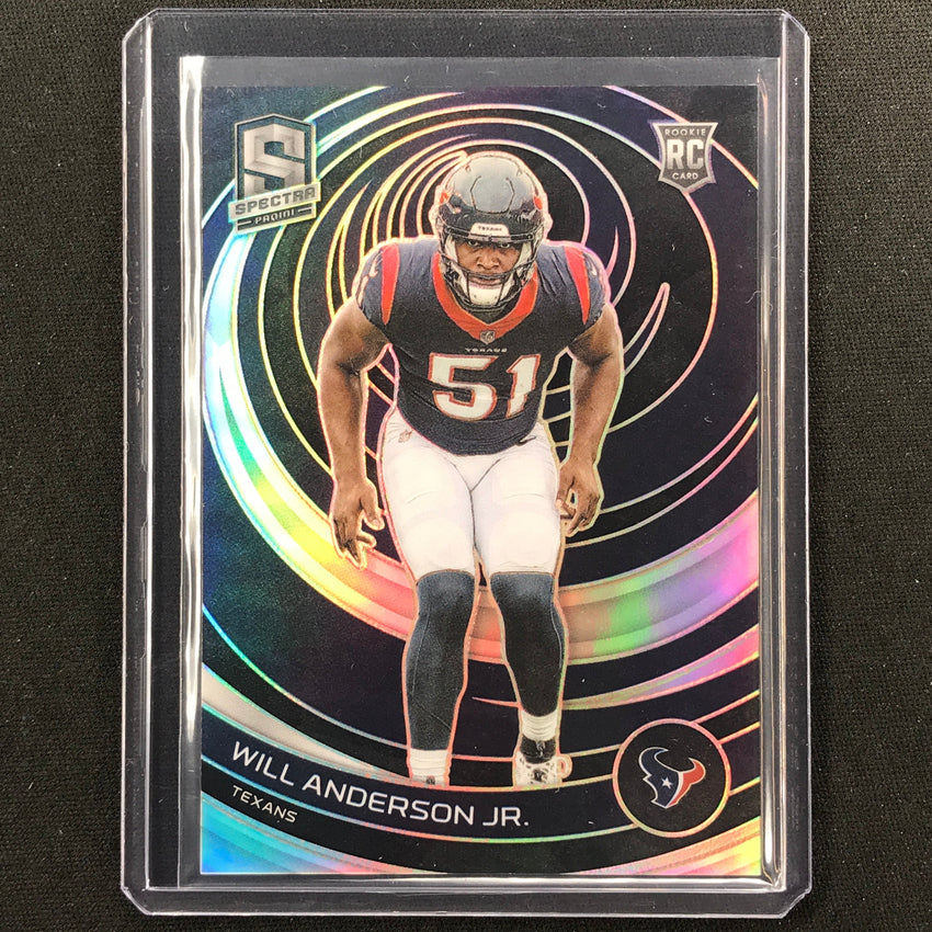 2023 Spectra Football Will Anderson Jr. Rookie Base Silver #113