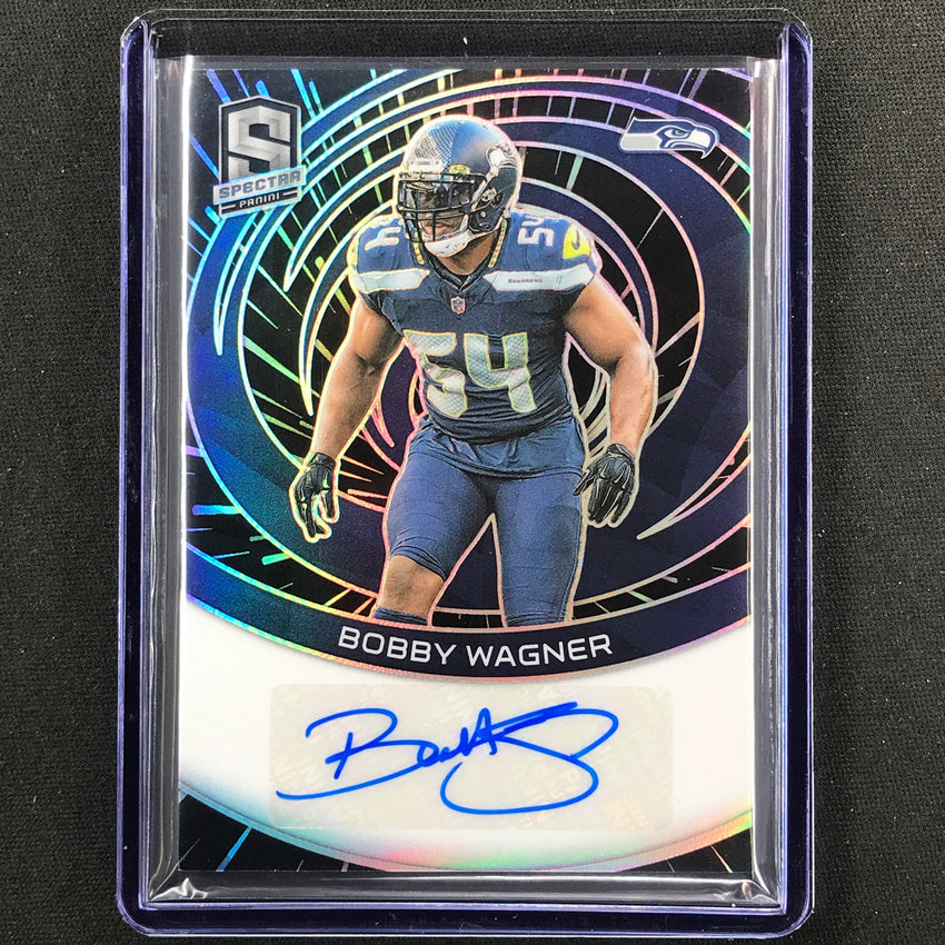 2023 Spectra Football Bobby Wagner Signatures Auto Hyper 38/60