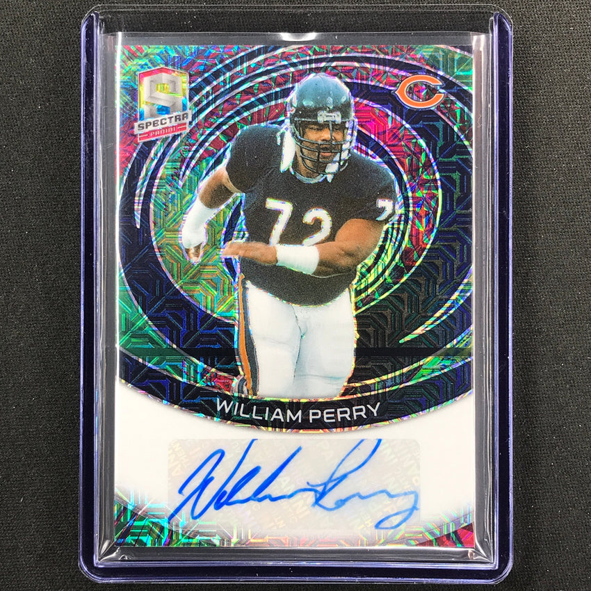 2023 Spectra Football William Perry Signatures Auto Meta 5/25