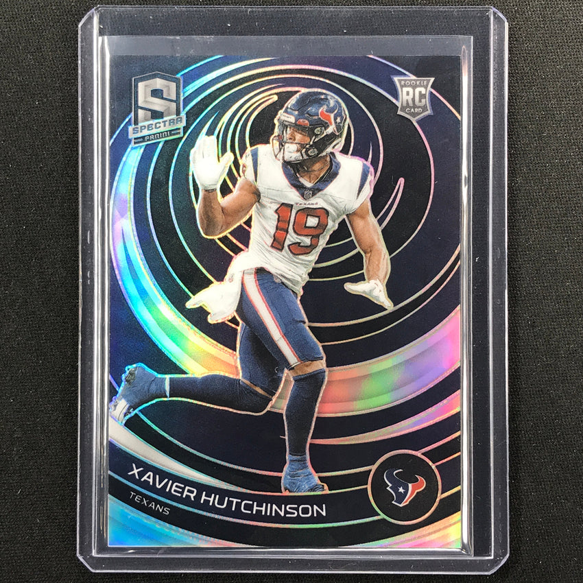 2023 Spectra Football Xavier Hutchinson Rookie Base Silver #197