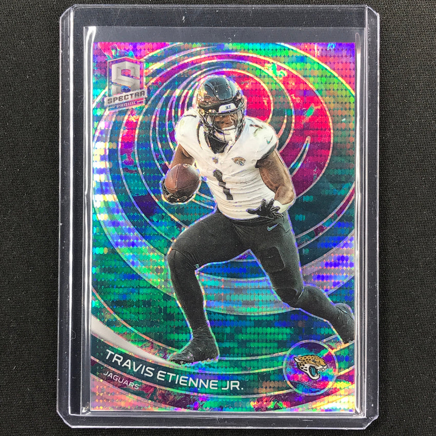 2023 Spectra Football Travis Etienne Jr. Base Celestial 80/99