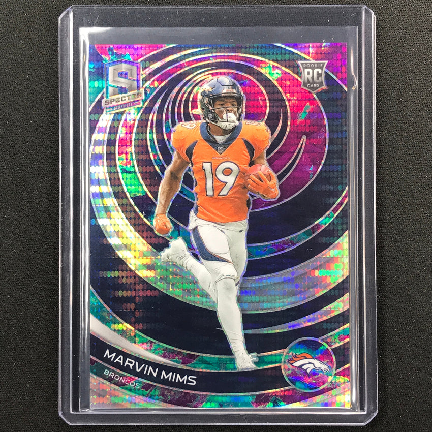 2023 Spectra Football Marvin Mims Rookie Base Celestial 38/99