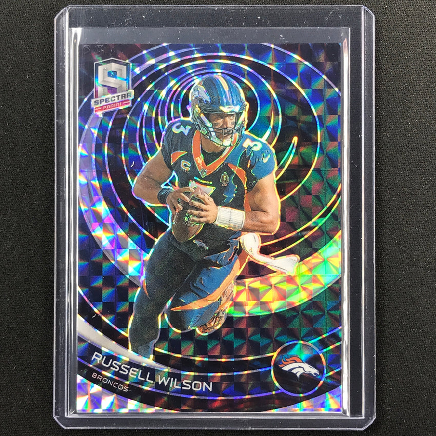 2023 Spectra Football Russell Wilson Base Interstellar 41/60