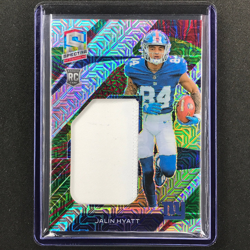 2023 Spectra Football Jalin Hyatt Monumental Rookie Patch Meta 6/25