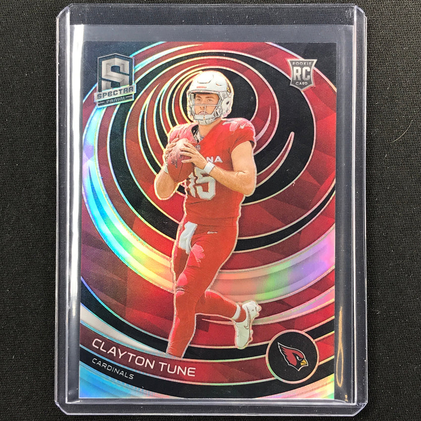 2023 Spectra Football Clayton Tune Rookie Base Silver #175