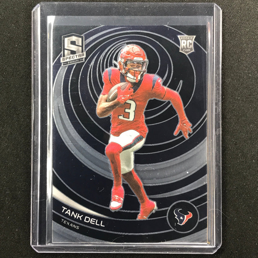 2023 Spectra Football Tank Dell Rookie Base #153