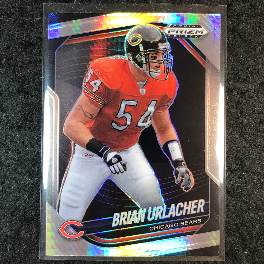 2025 Prizm Black Football BRIAN URLACHER Base Prism #19