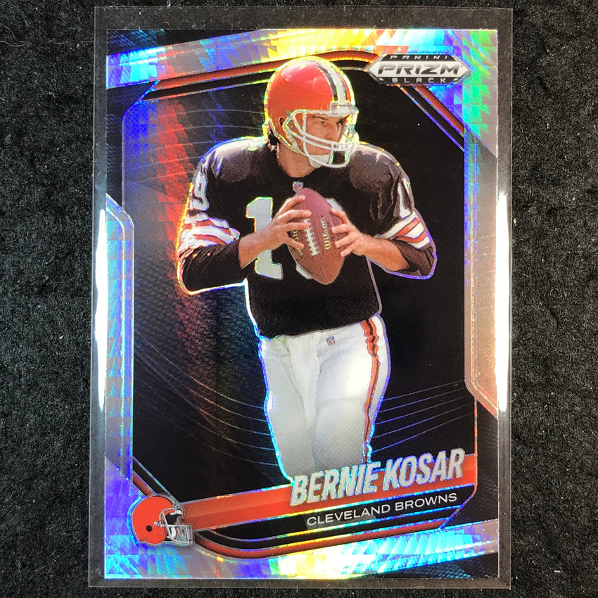 2025 Prizm Black Football BERNIE KOSAR Base Prism #31