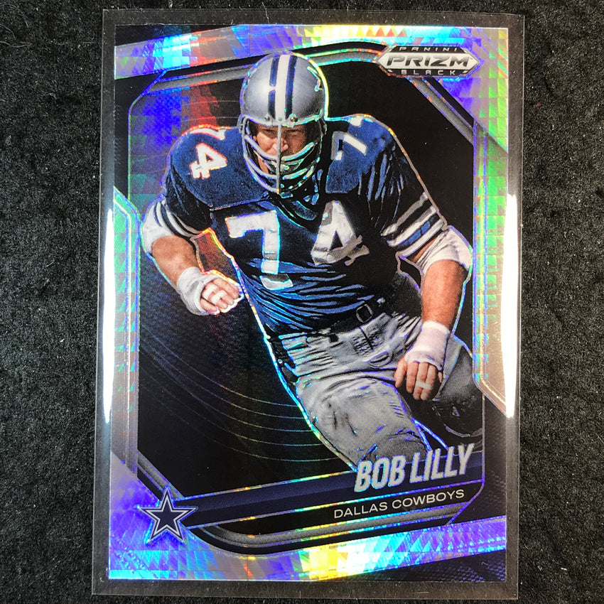 2025 Prizm Black Football BOB LILLY Base Prism #34