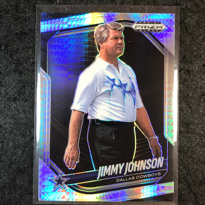 2025 Prizm Black Football JIMMY JOHNSON Base Prism #41