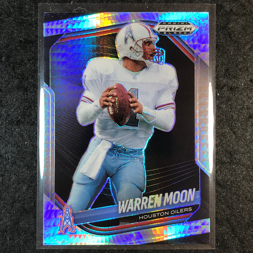 2025 Prizm Black Football WARREN MOON Base Prism #65