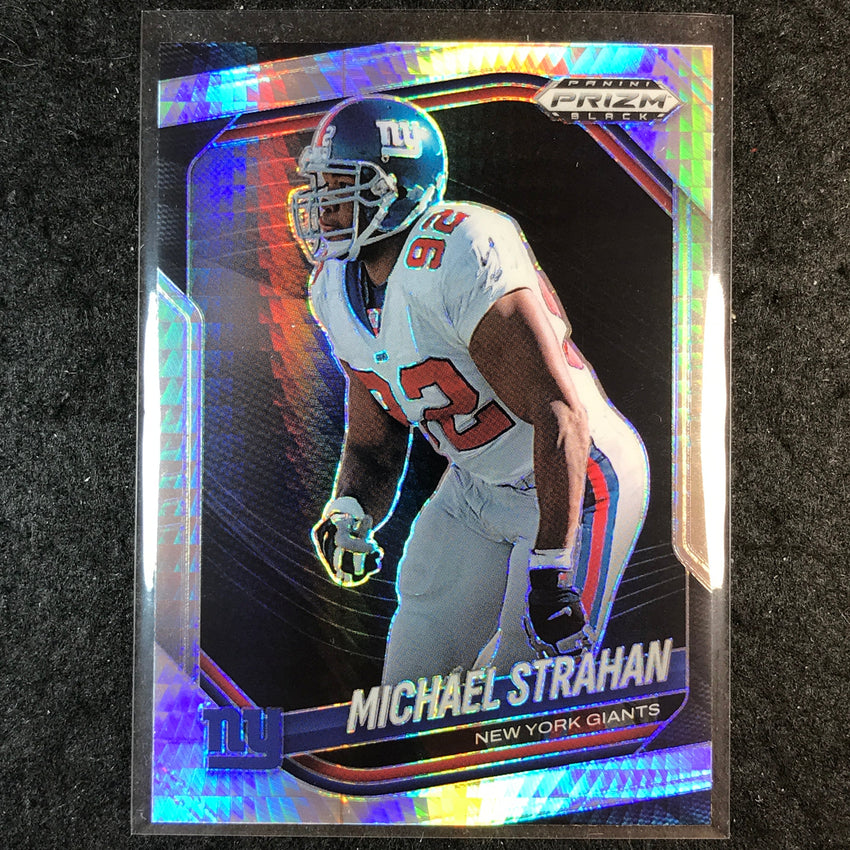 2025 Prizm Black Football MICHAEL STRAHAN Base Prism #101