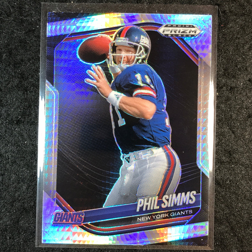 2025 Prizm Black Football PHIL SIMMS Base Prism #103