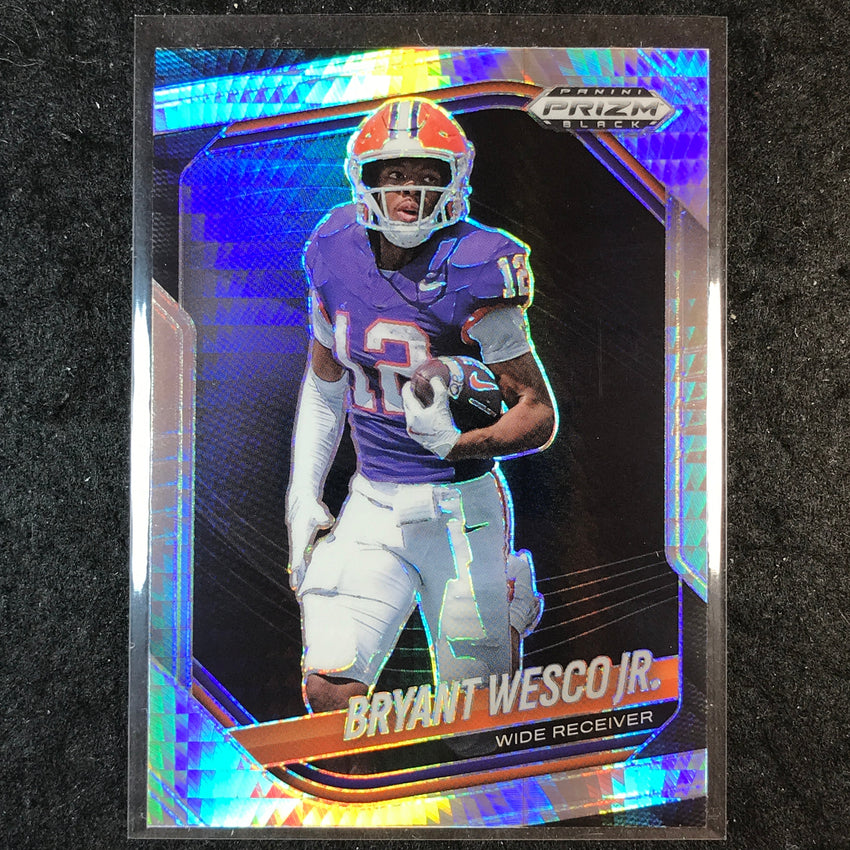 2025 Prizm Black Football BRYAN WESCO JR. Prospect Prism #157