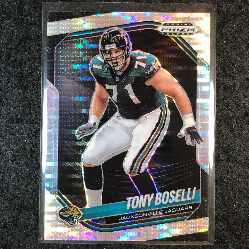 2025 Prizm Black Football TONY BOSELLI Base Pulsar #72
