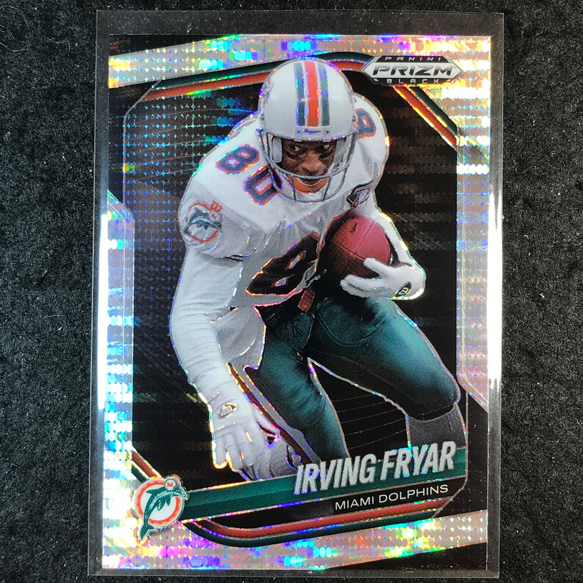 2025 Prizm Black Football IRVING FRYAR Base Pulsar #83