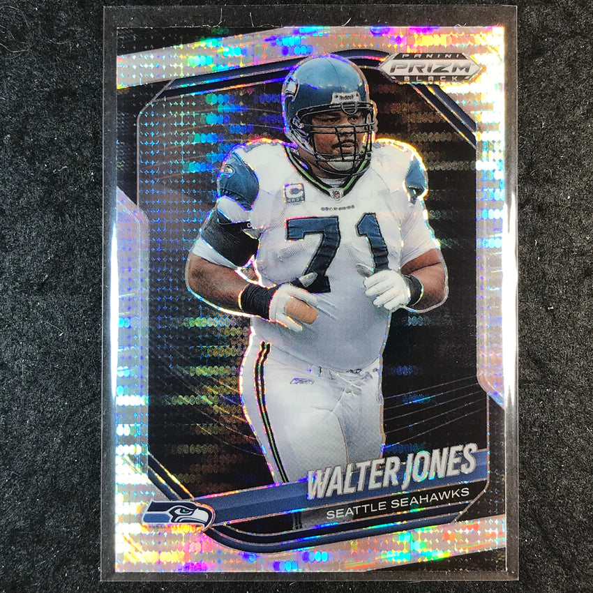 2025 Prizm Black Football WALTER JONES Base Pulsar #135