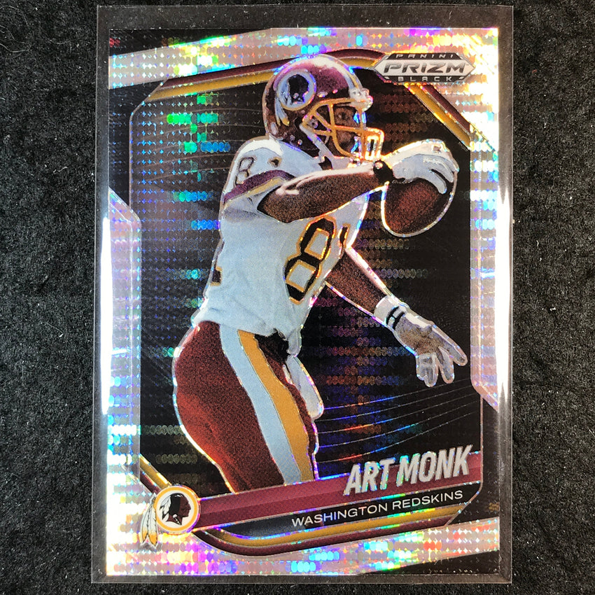 2025 Prizm Black Football ART MONK Base Pulsar #147