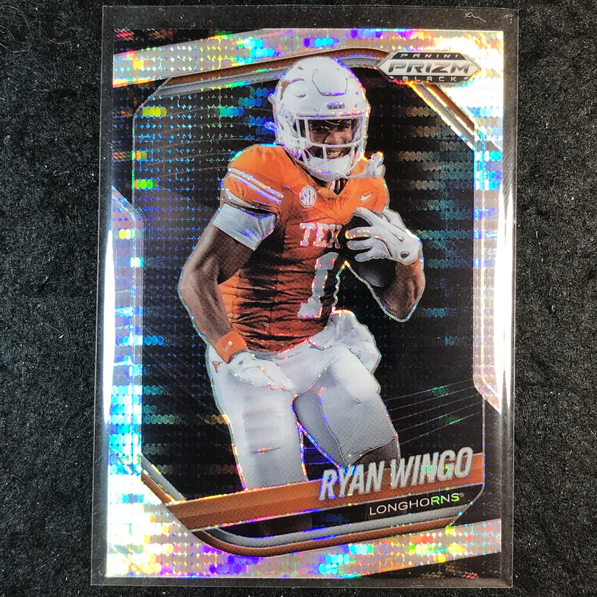 2025 Prizm Black Football RYAN WINGO Prospect Pulsar #176
