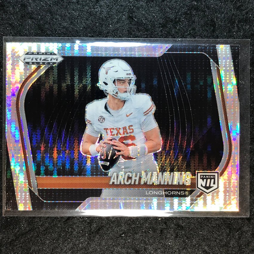2025 Prizm Black Football ARCH MANNING Prospect Extended Pulsar #197