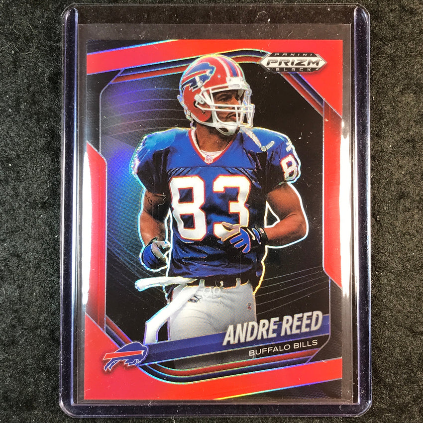 2025 Prizm Black Football ANDRE REED Base Red /299 #10