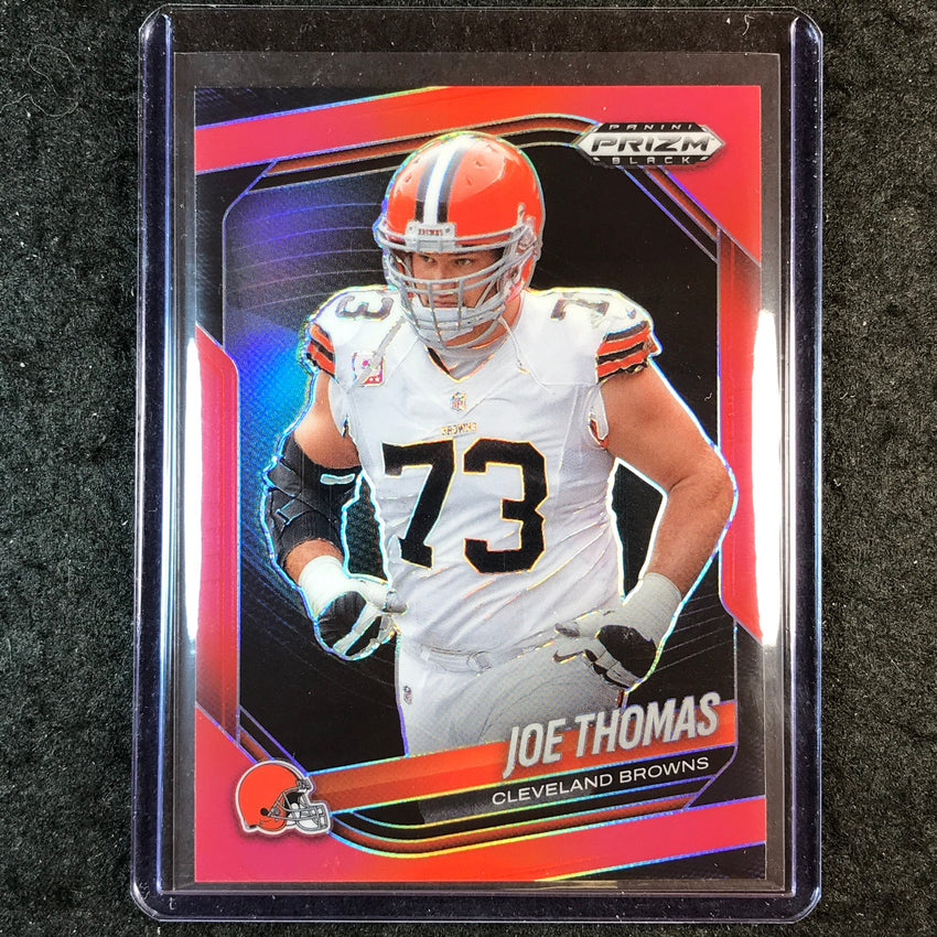 2025 Prizm Black Football JOE THOMAS Base Red /299 #29