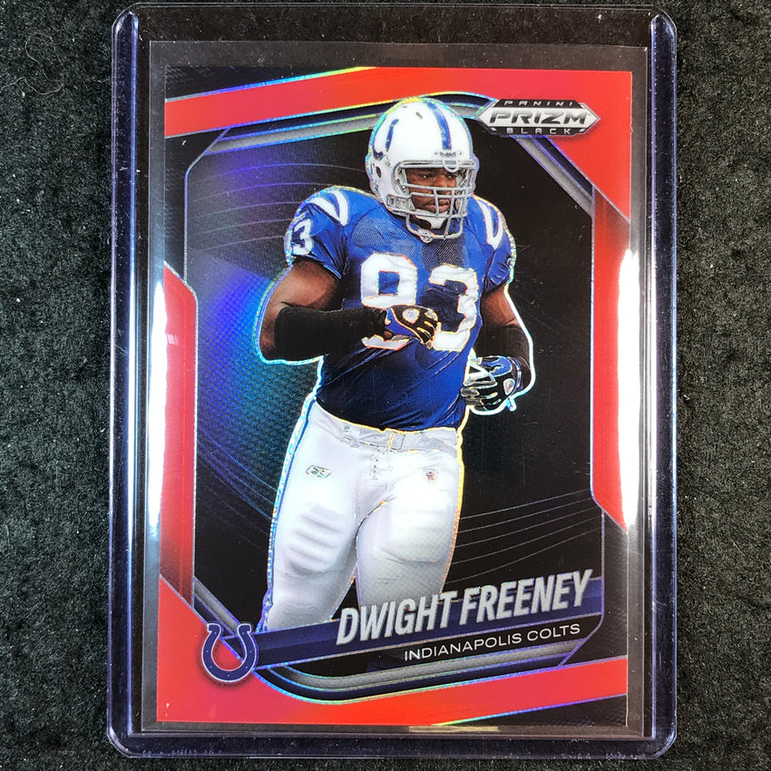 2025 Prizm Black Football DWIGHT FREENEY Base Red /299 #69