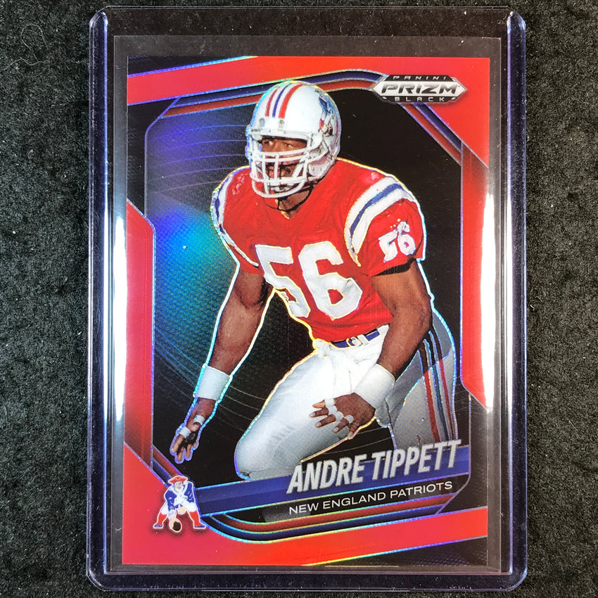 2025 Prizm Black Football ANDRE TIPPETT Base Red /299 #92