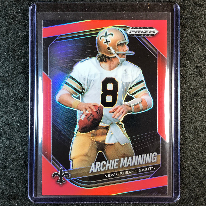 2025 Prizm Black Football ARCHIE MANNING Base Red /299 #97