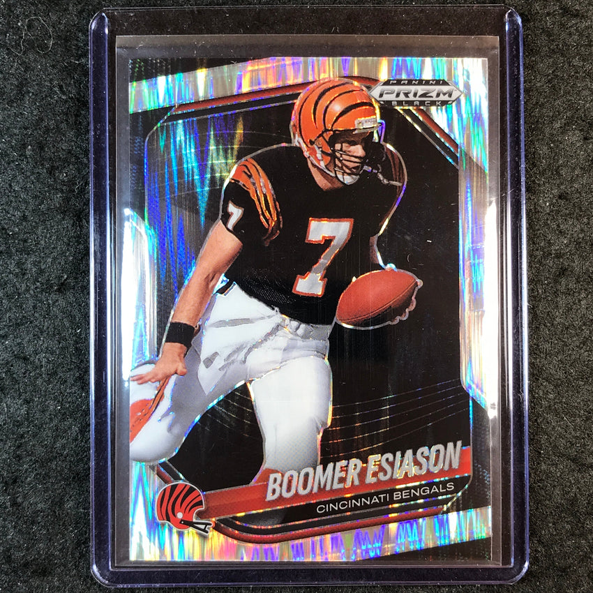 2025 Prizm Black Football BOOMER ESIASON Base Skewed /249 #27