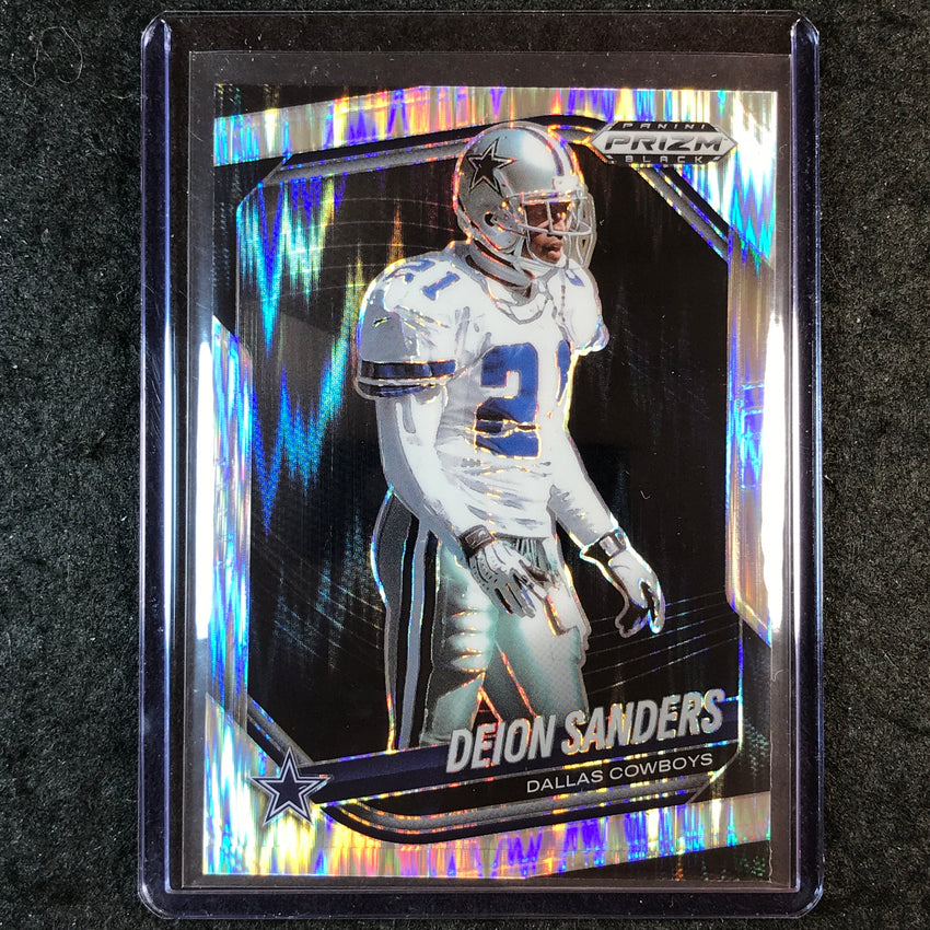 2025 Prizm Black Football DEION SANDERS Base Skewed /249 #37