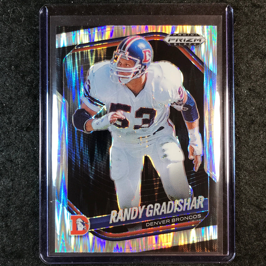 2025 Prizm Black Football RANDY CRADISHAR Base Skewed /249 #50