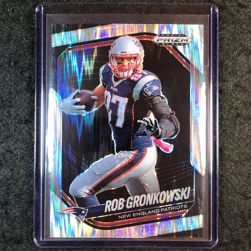 2025 Prizm Black Football ROB GRONKOWSKI Base Skewed /249 #52