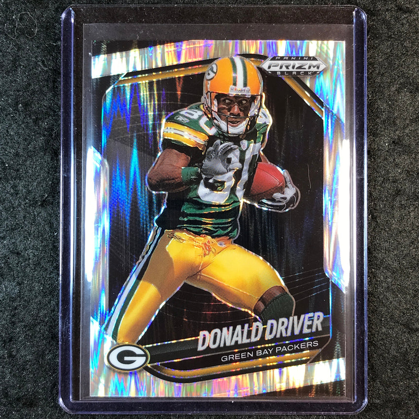 2025 Prizm Black Football DONALD DRIVER Base Skewed /249 #61