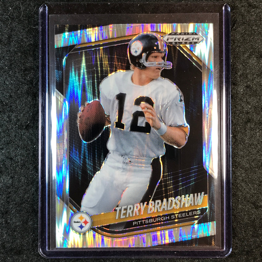 2025 Prizm Black Football TERRY BRADSHAW Base Skewed /249 #123