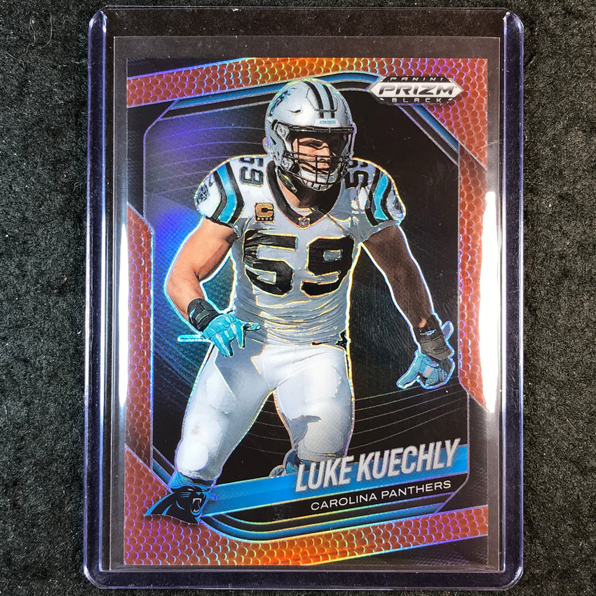 2025 Prizm Black Football LUKE KUECHLY Base Football /225 #18
