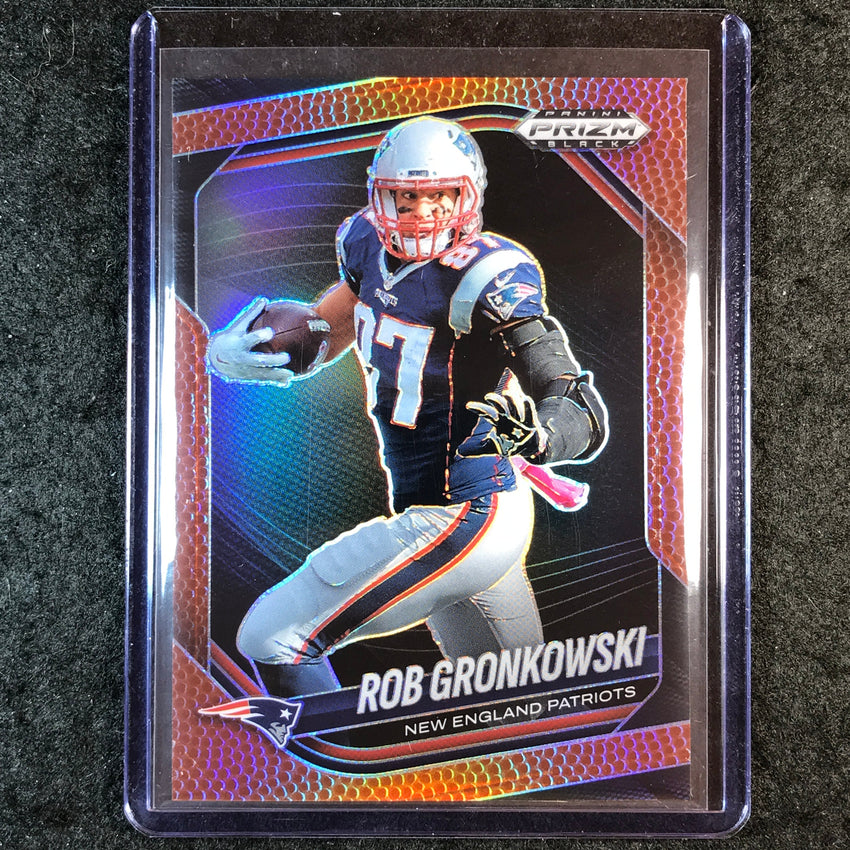 2025 Prizm Black Football ROB GRONKOWSKI Base Football /225 #52