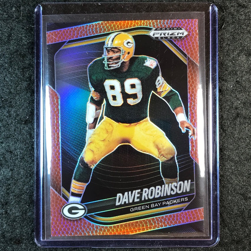 2025 Prizm Black Football DAVE ROBINSON Base Football /225 #59