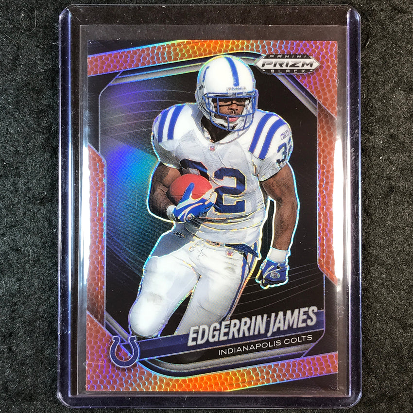 2025 Prizm Black Football EDGERRIN JAMES Base Football /225 #70