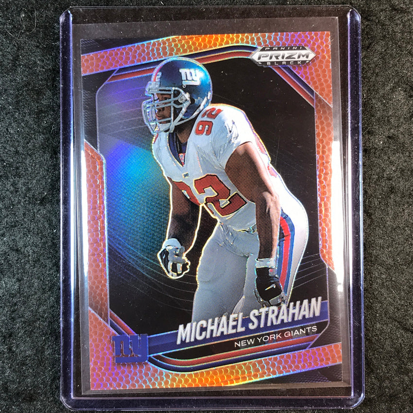 2025 Prizm Black Football MICHAEL STRAHAN Base Football /225 #101