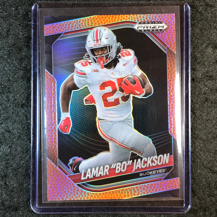 2025 Prizm Black Football LAMAR "BO" JACKSON Prospect Football /225 #168