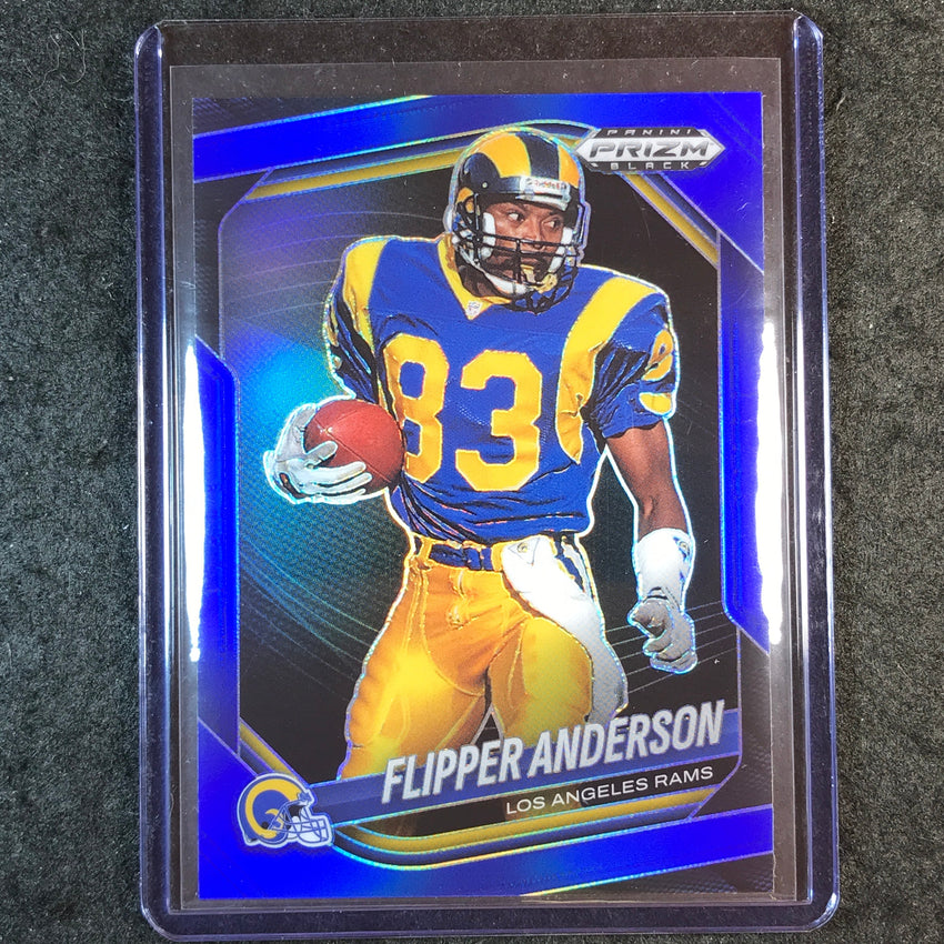 2025 Prizm Black Football FLIPPER ANDERSON Base Blue 106/199 #79