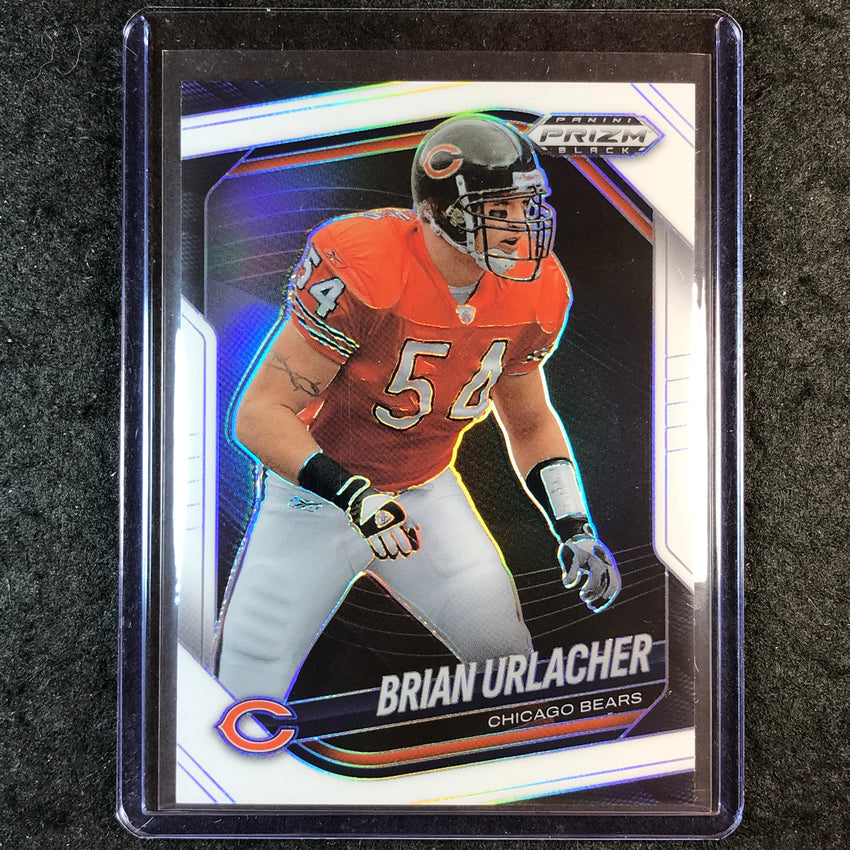 2025 Prizm Black Football BRIAN URLACHER Base White 129/175 #19