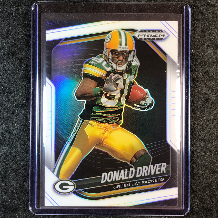 2025 Prizm Black Football DONALD DRIVER Base White 17/175 #61