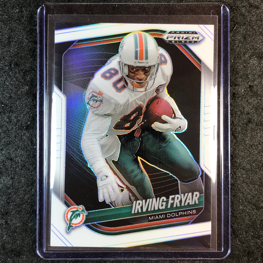 2025 Prizm Black Football IRVING FRYAR Base White 13/175 #83