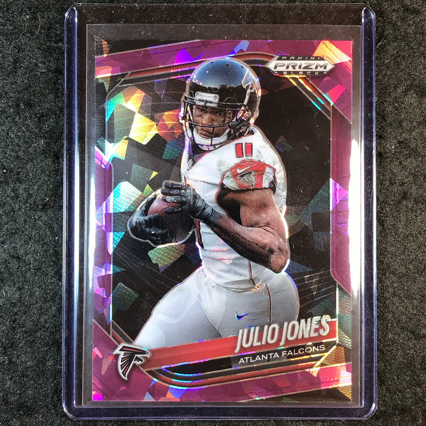 2025 Prizm Black Football JULIO JONES Base Purple Ice 85/149 #4