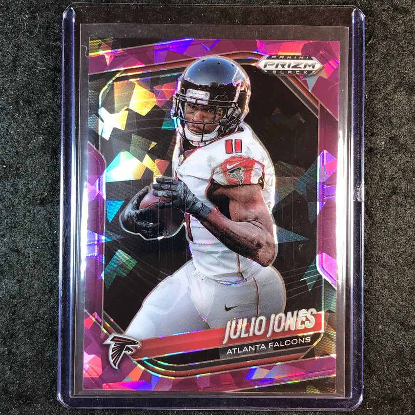 2025 Prizm Black Football JULIO JONES Base Purple Ice 84/149 #4