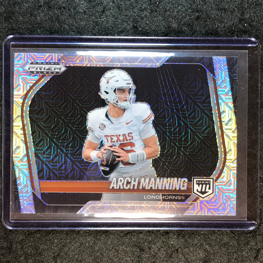 2025 Prizm Black Football ARCH MANNING NIL Prospect Extended Mojo 9/25 #197