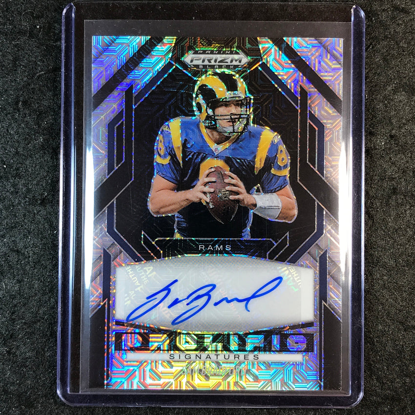 2025 Prizm Black Football SAM BRADFORD Prolific Signatures Auto Mojo 3/25