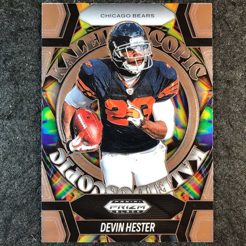 2025 Prizm Black Football DEVIN HESTER Kaleidoscopic Base #3